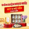 Mua 1 Tặng 1 - Chào đón diện mạo mới Set 6 hũ yến chưng sẵn cao cấp THNEST