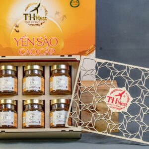 Yến chưng đông trùng hạ thảo hộp gỗ
