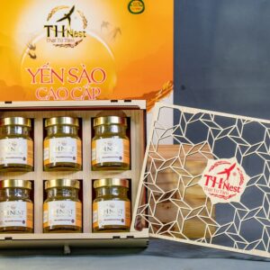 Yến chưng Saffron hộp gỗ