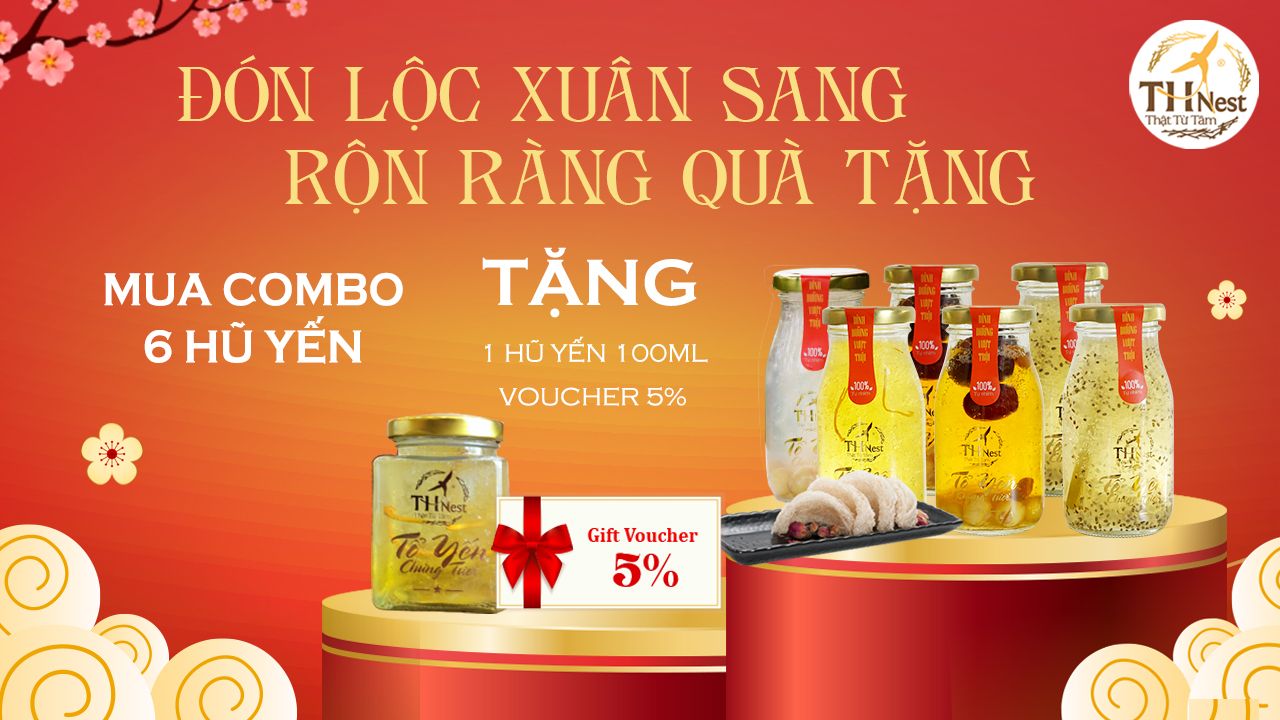 ĐÓN LỘC XU N SANG - RỘN RÀNG QUÀ TẶNG TẠI THNEST