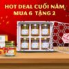 HOT DEAL CUỐI NĂM - MUA 6 TẶNG 2 YẾN SÀO CHƯNG SẴN