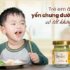 Công dụng tuyệt vời của yến chưng đường phèn đối với trẻ em